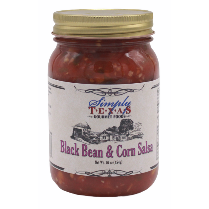 Simply Texas Black Bean and Corn Salsa