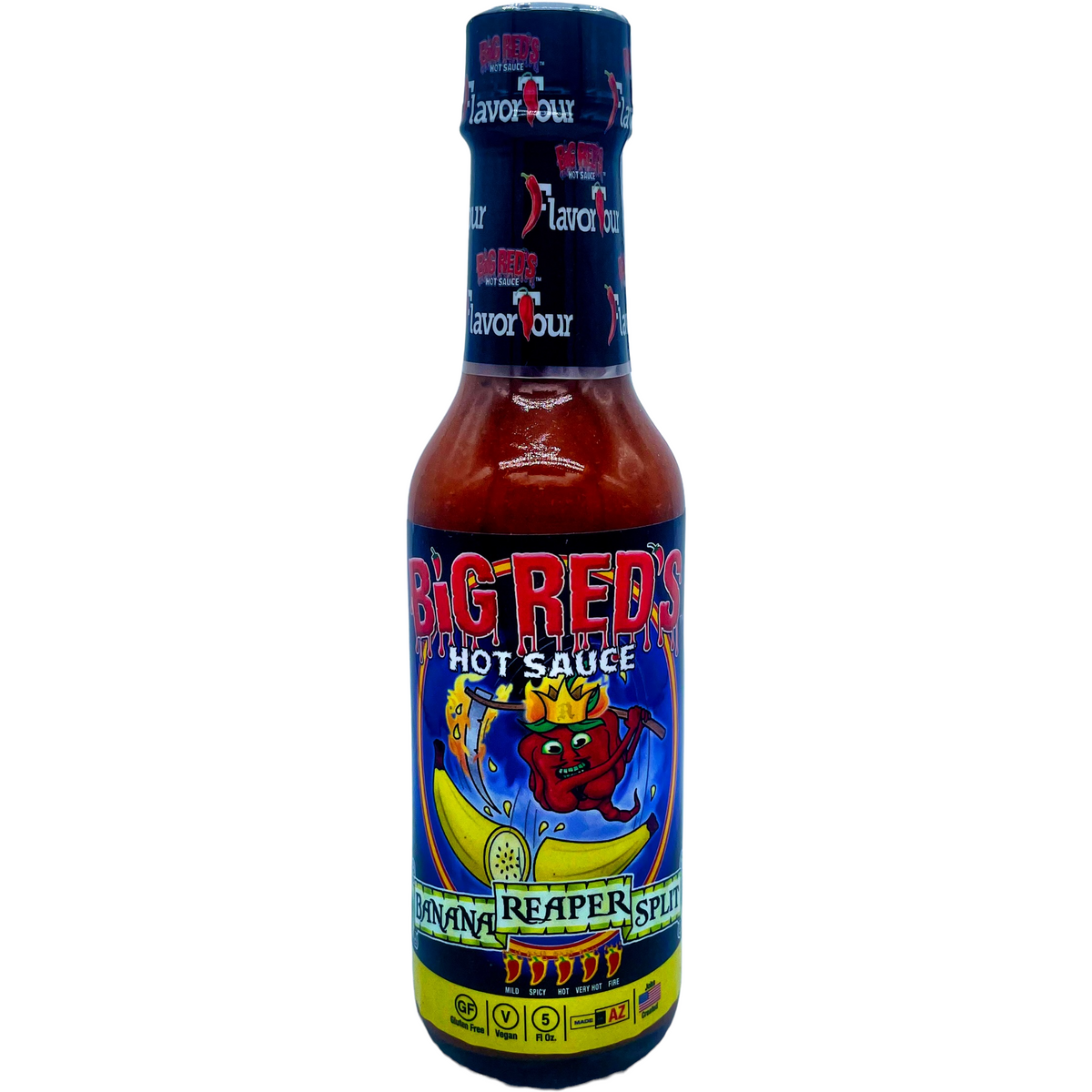 Big Red's Banana Reaper Split Hot Sauce — Simply Texas Gourmet Foods