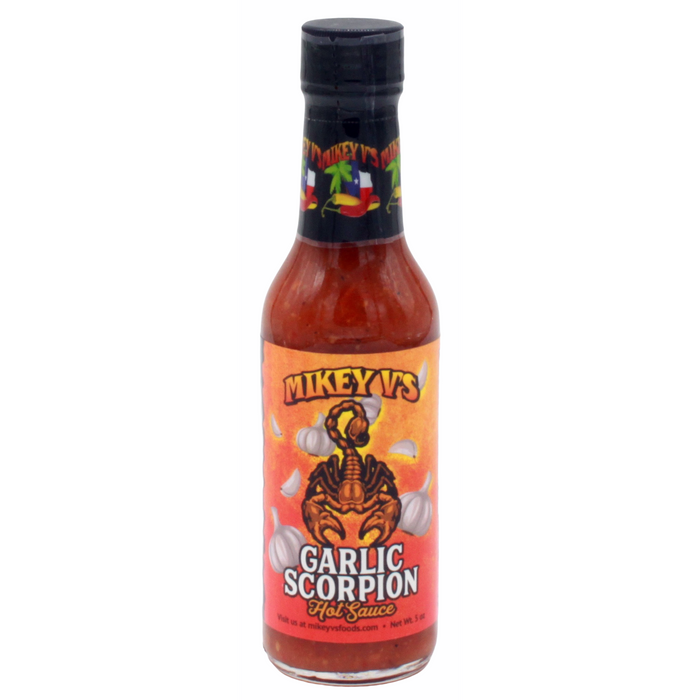 Mikey V's Garlic Scorpion Hot Sauceo