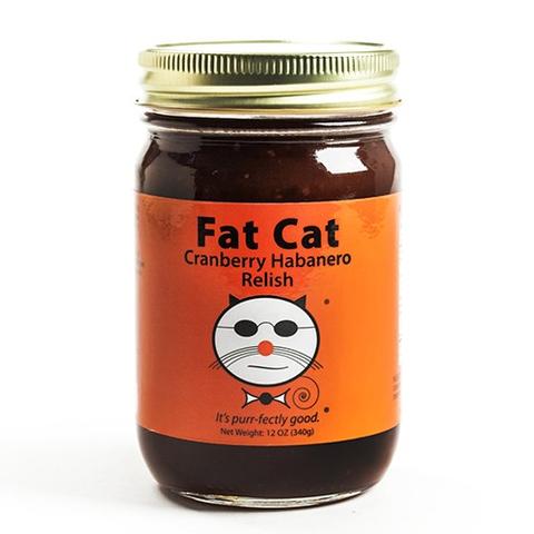 Fat Cat Cranberry Habanero Relish