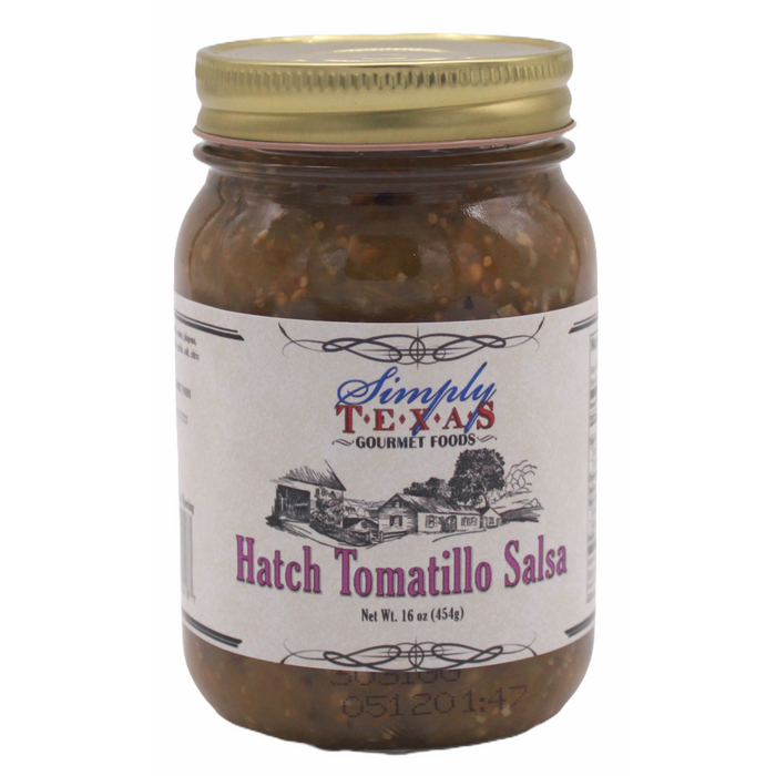 Simply Texas Hatch Tomatillo Salsa