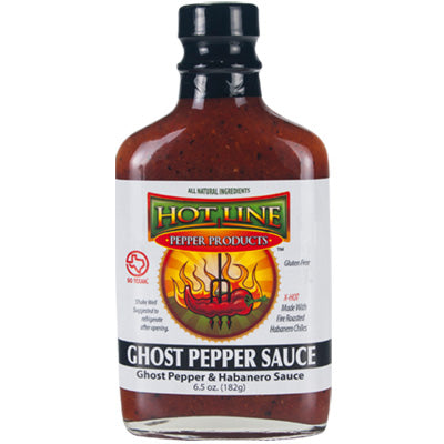 Hot Line Pepper Products Ghost Pepper Hot Sauce