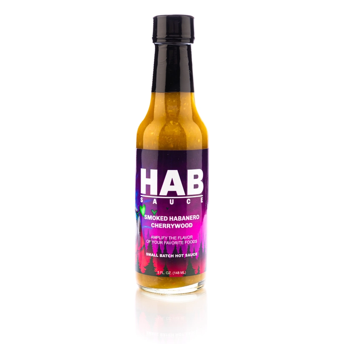 HAB Sauce Smoked Cherrywood Habanero Hot Sauce